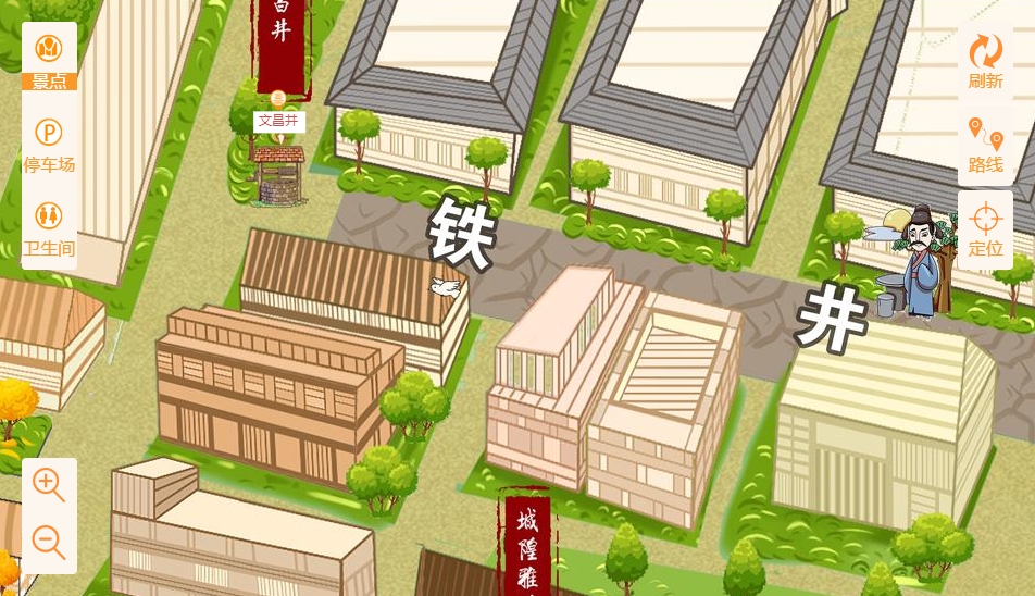 乌兰浩特智慧景区：手绘地图与语音导览的完美融合